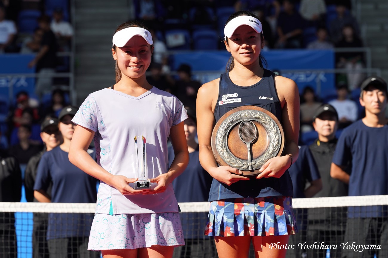 【全日本テニス選手権】女子シングルスは加治遥が優勝