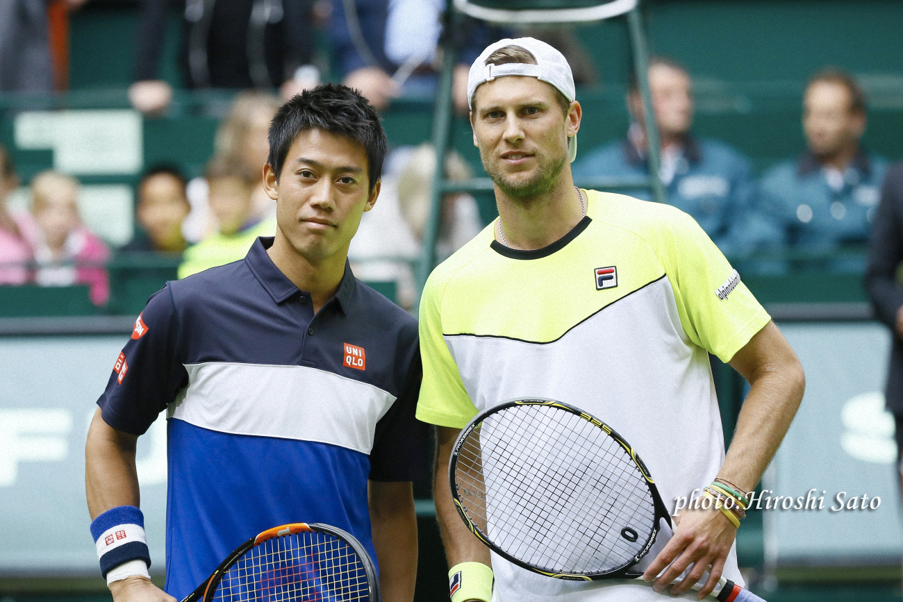 【ゲリー・ウェバー・オープン】錦織圭が４強入り
