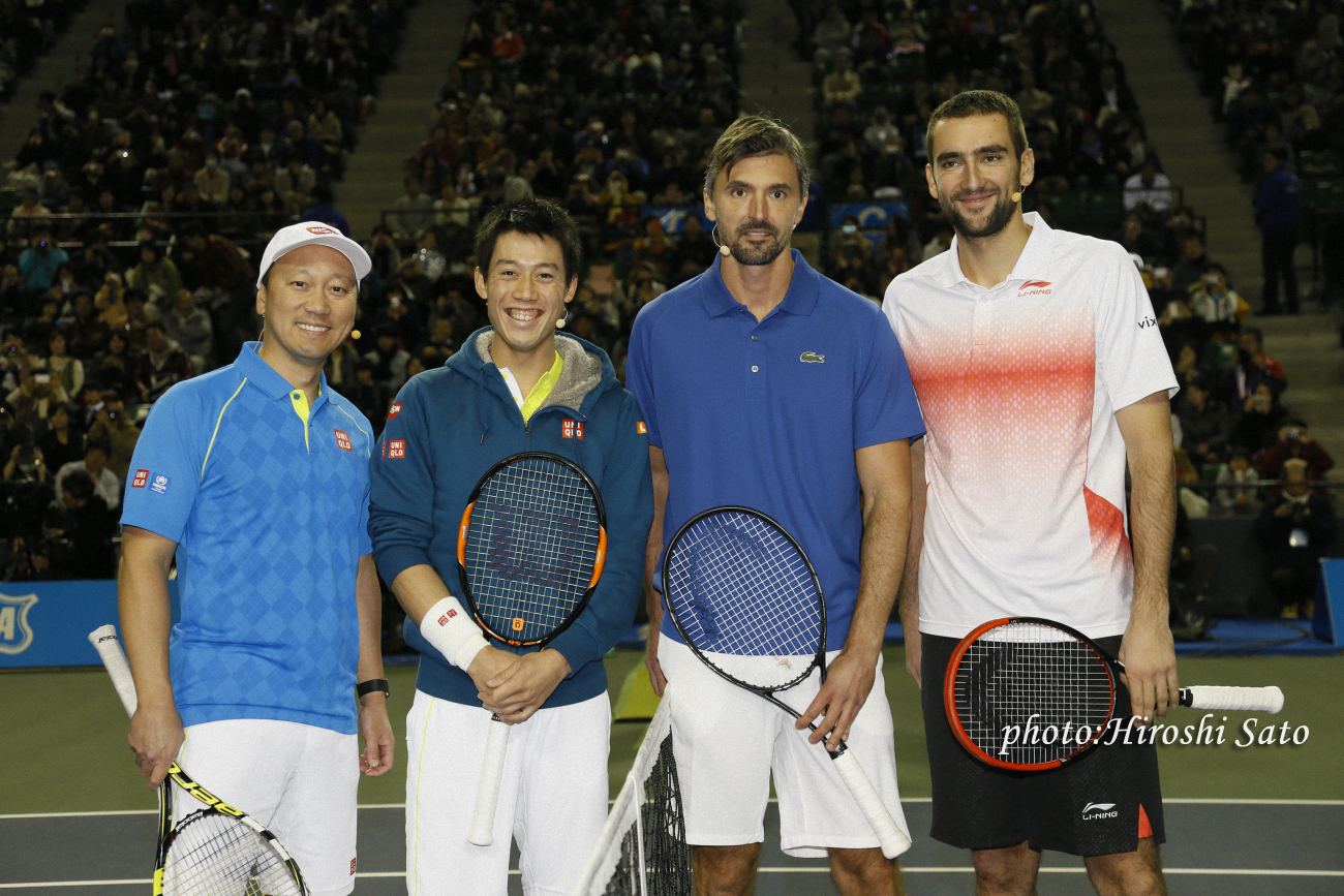 【ドリームテニスARIAKE】錦織圭、チリッチ、国枝慎吾らのプレーに歓声　　> 続きを読む