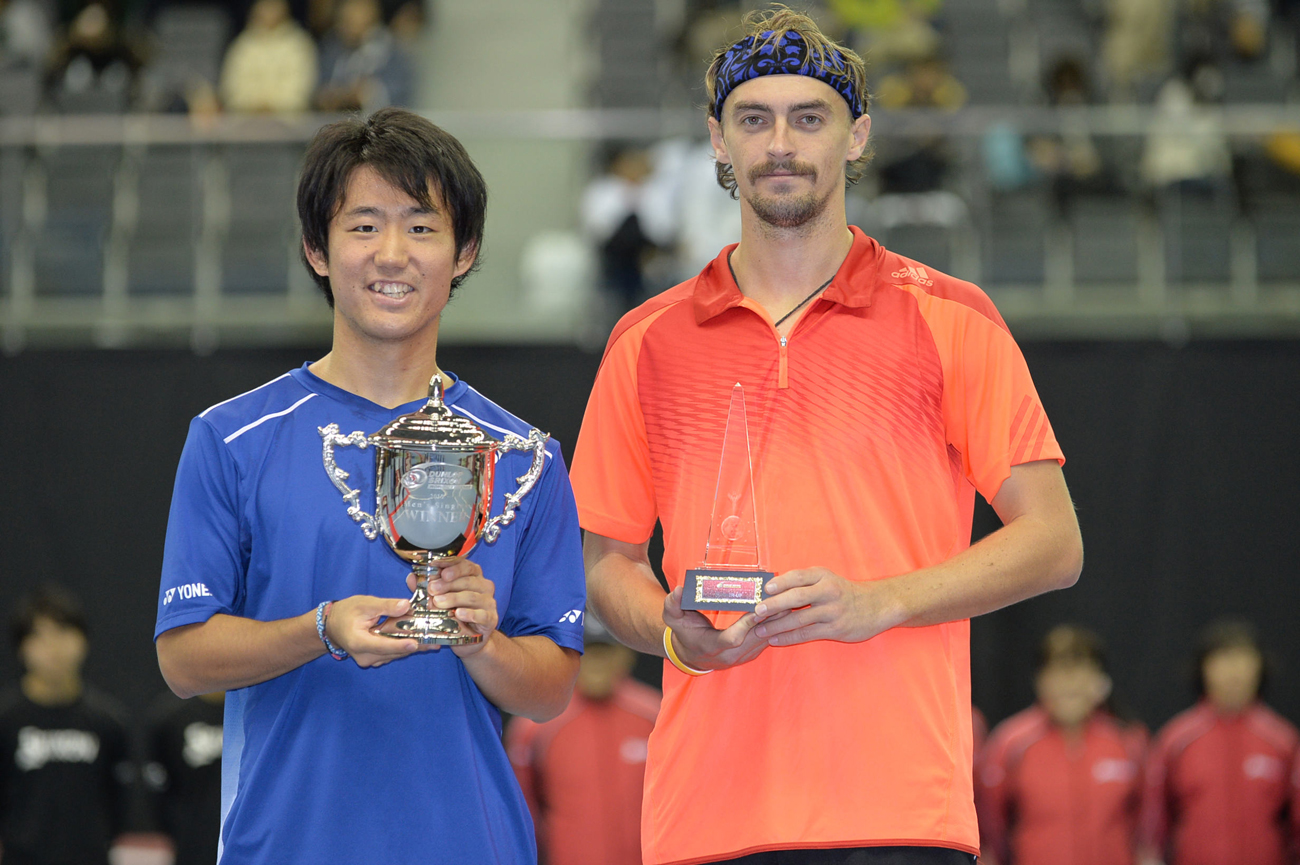 【ダンロップスリクソンワールドチャレンジ】男子シングルスで西岡良仁が優勝　　> 続きを読む