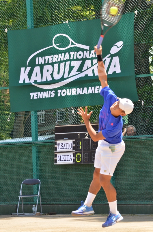 【軽井沢フューチャーズ】斉藤貴史がITF大会2度目の優勝