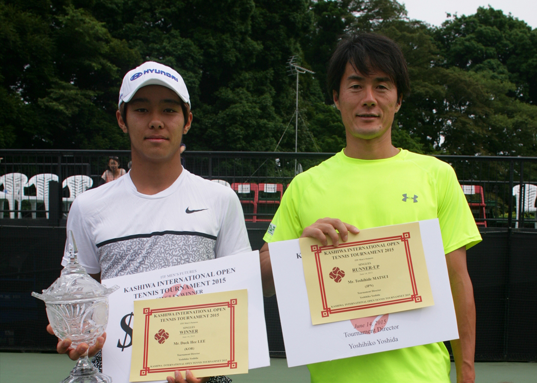 【かしわ国際オープン】37歳の松井俊英が決勝進出
