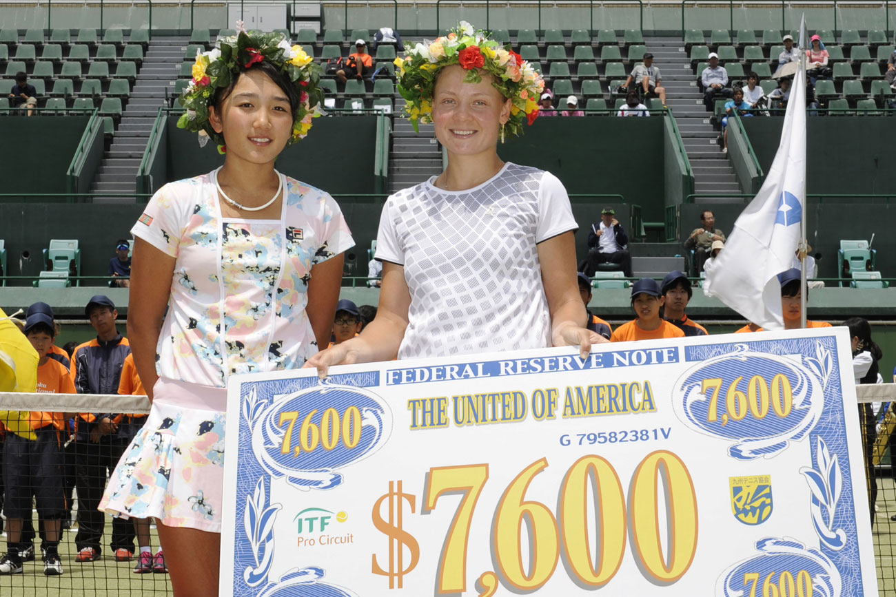【福岡国際女子】岡村恭香がシングルスで準優勝　　> 続きを読む