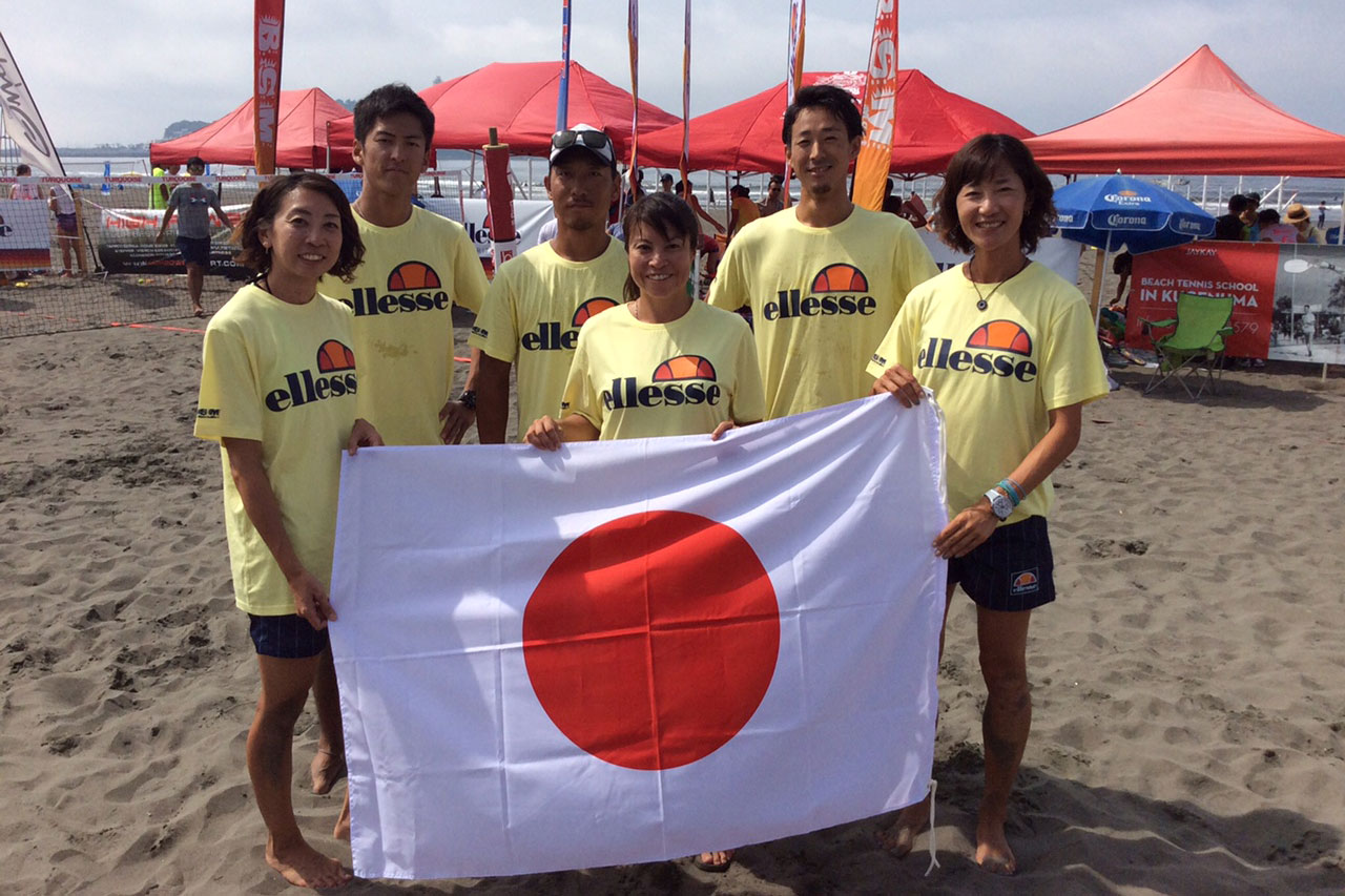 【ビーチテニス国別対抗戦】は7月12日(火)から17日(日)まで　　> 大会サイト（英語）へ