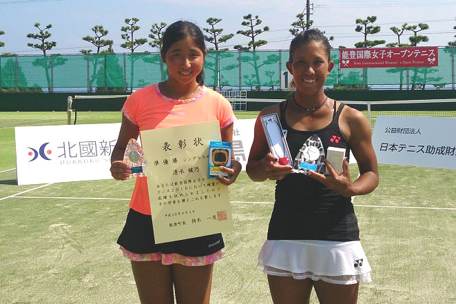 【能登国際女子オープン】秋田史帆が単優勝。藤原里華、奥野彩加組が複優勝　　> 続きを読む
