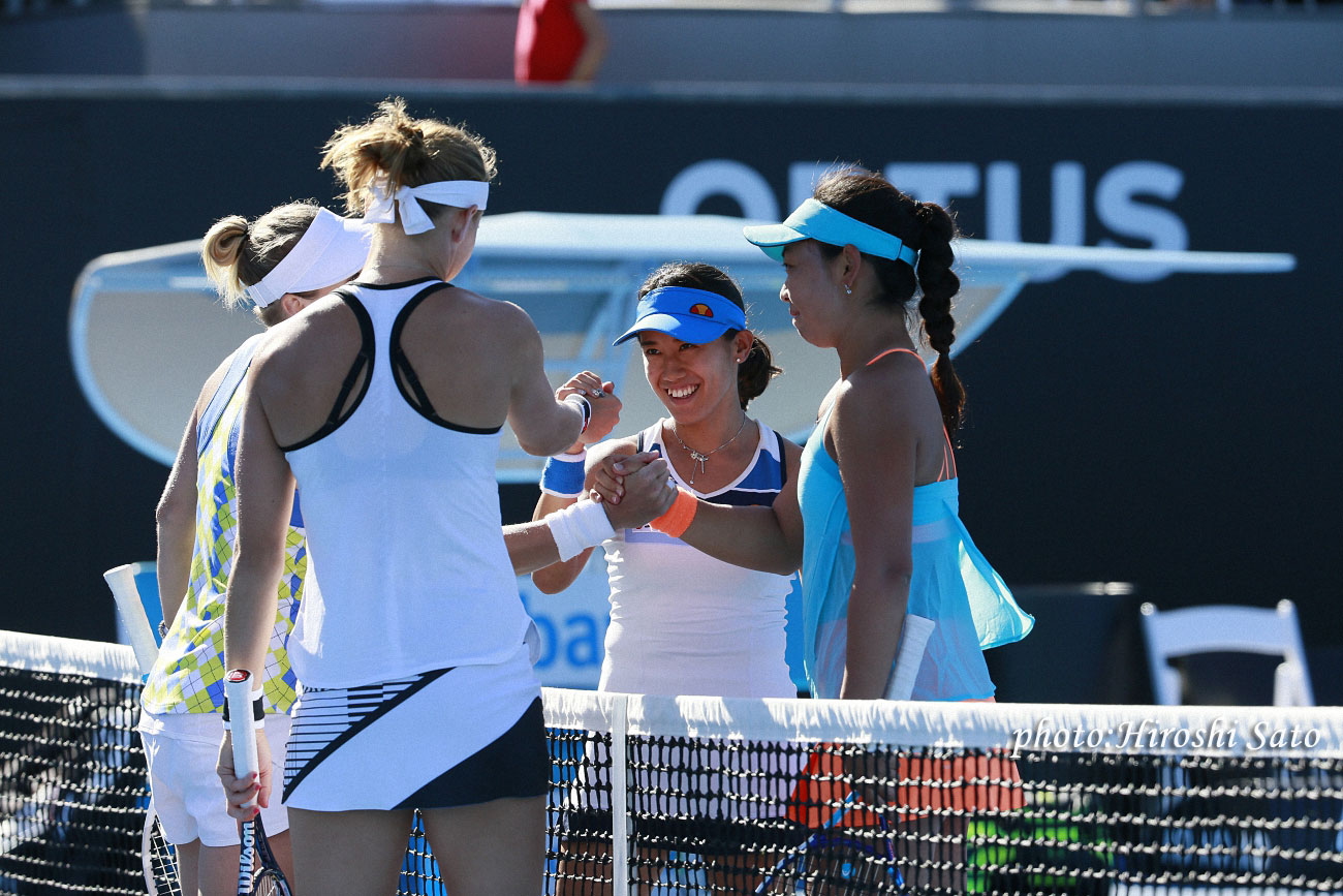 【全豪オープン】女子ダブルスの穂積絵莉、加藤未唯組は惜しくも決勝進出ならず　　> 続きを読む