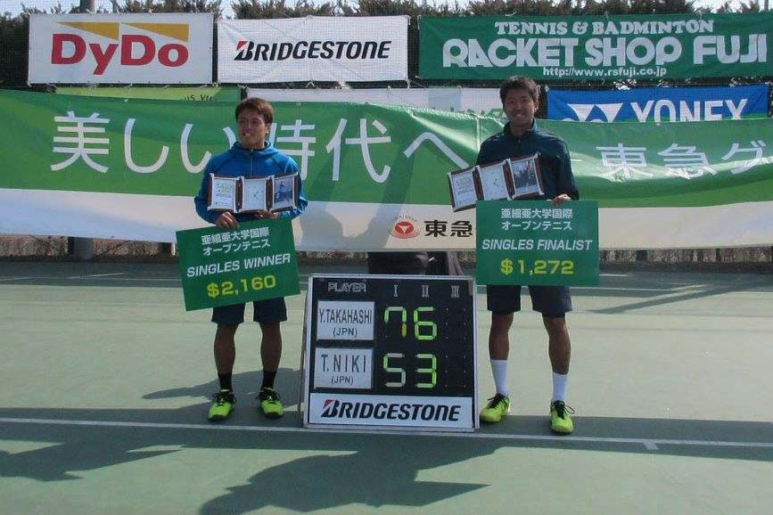 【亜細亜大学国際オープン】19歳の高橋悠介が優勝