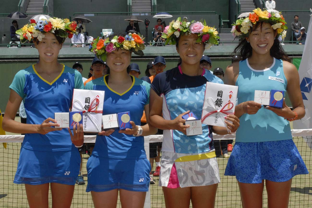 【福岡国際女子オープン】ダブルスで波形純理／高畑寿弥組が優勝