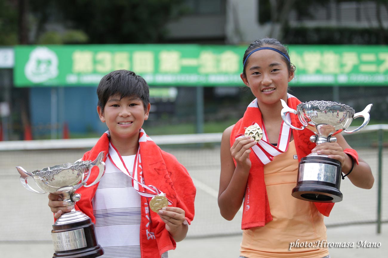 【全国小学生】男子が前田優、女子は虫賀心央が優勝