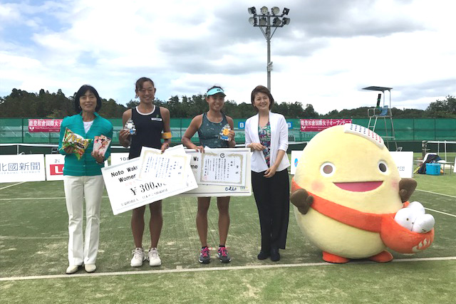 【能登和倉国際女子オープン】波形純理がシングルス準優勝
