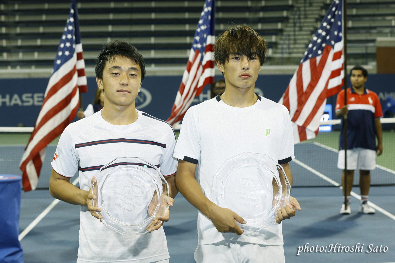 【全米オープン】ジュニア男子複決勝で堀江、清水組が惜敗
