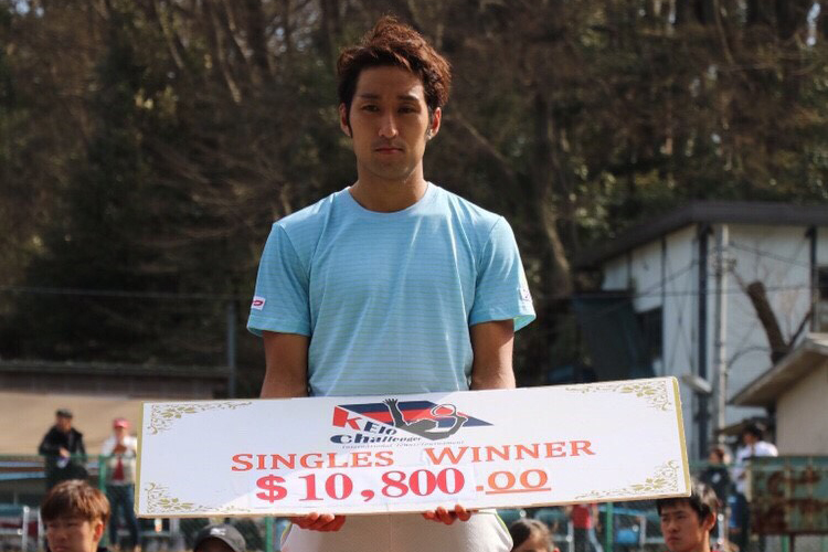 【慶応チャレンジャー】ノーシードの内山靖崇が優勝