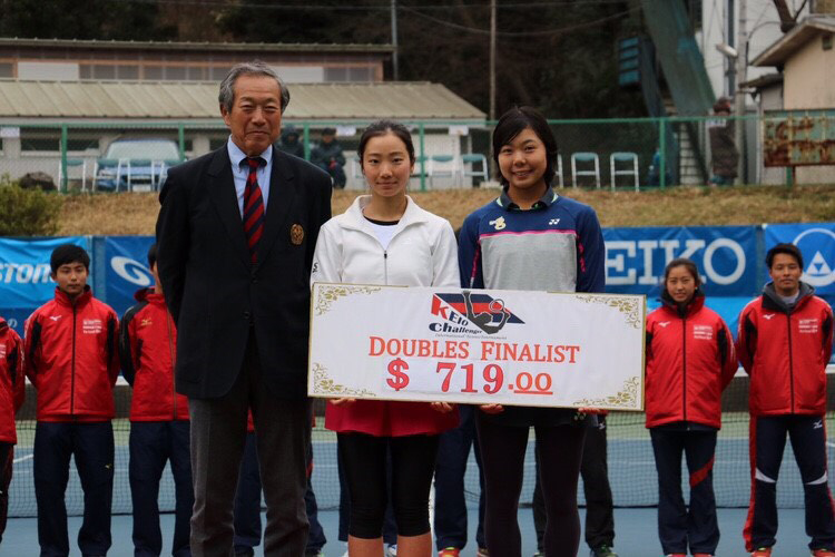 【慶應チャレンジャー女子】小堀桃子／村松千裕組がダブルスで準優勝