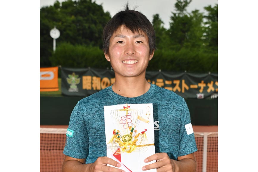 【昭和の森男子国際オープン】19歳の野口莉央がITF大会2回目の優勝