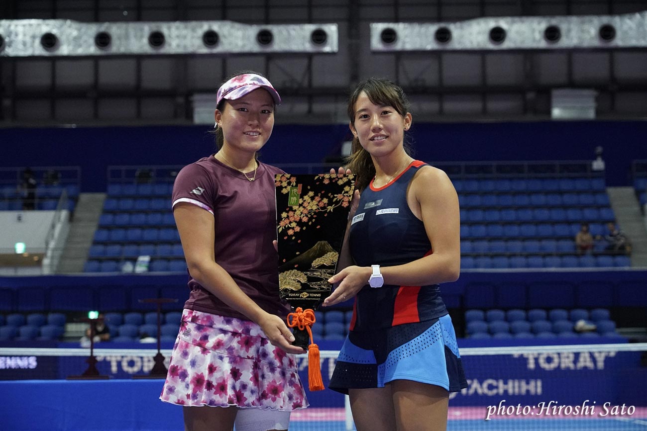 【東レPPO】ダブルスで加藤未唯、二宮真琴が初優勝