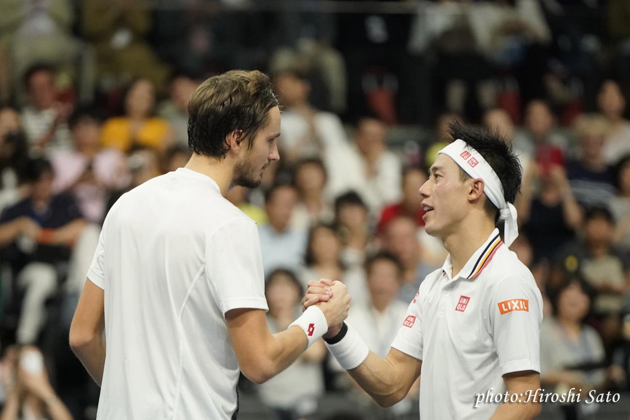 【楽天オープン】錦織圭はメドベージェフに敗れ準優勝（大会サイトへ）