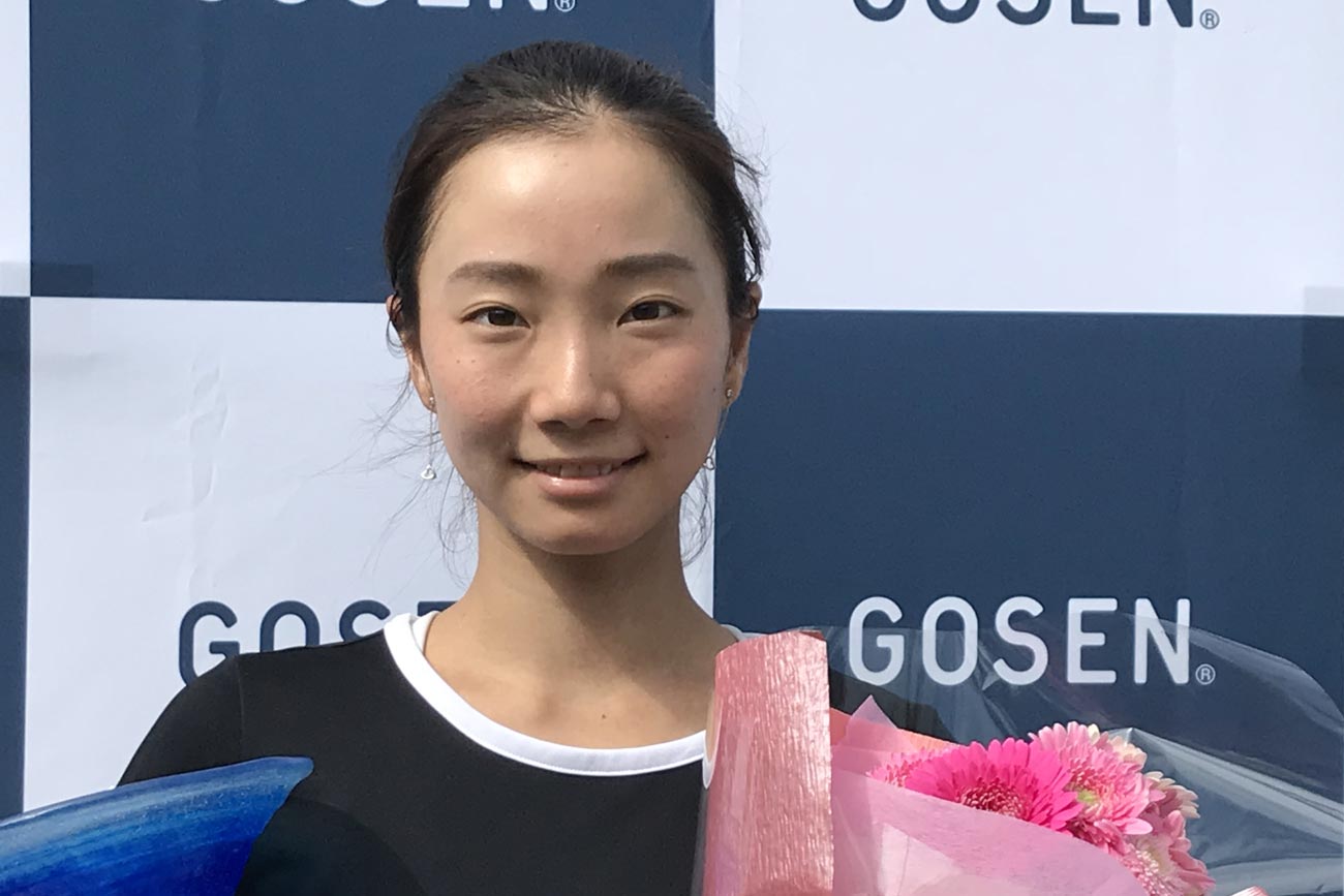 【ゴーセンカップ・スウィングビーチ牧之原国際】小堀桃子がITF大会2勝目