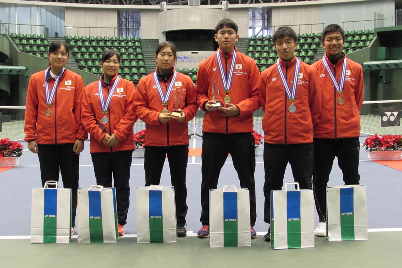 【全日本ジュニア選抜室内】松田康希と阿部宏美が優勝