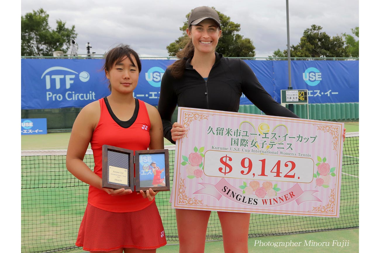 【久留米ユー・エス・イーカップ国内女子】18歳の内藤祐希が準優勝
