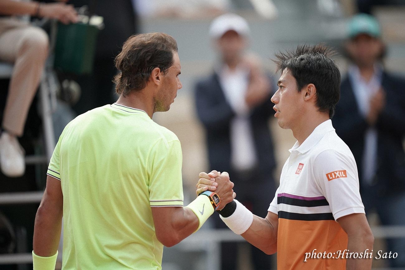 【全仏オープン】錦織圭はラファエル・ナダルに敗れる
