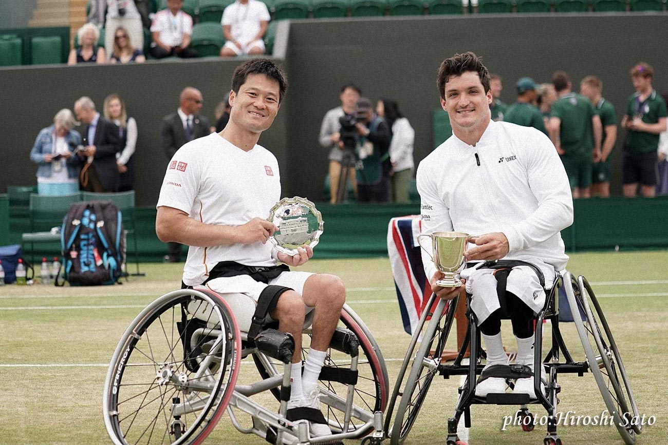 【ウィンブルドン】国枝慎吾は車いすテニス男子シングルス決勝で惜敗