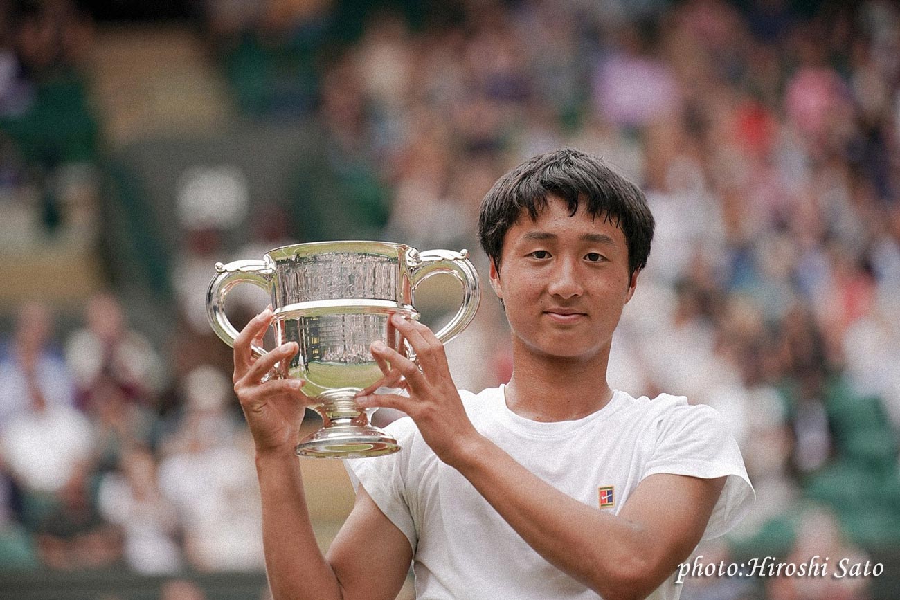 【ウィンブルドン】望月慎太郎がジュニア男子シングルスで優勝
