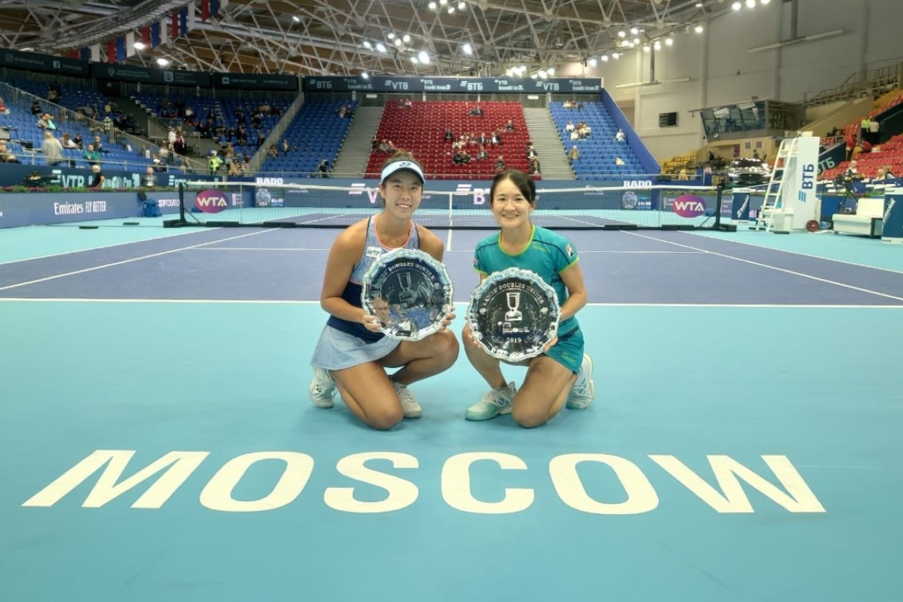 【クレムリン・カップ】青山修子／柴原瑛菜組がダブルス優勝