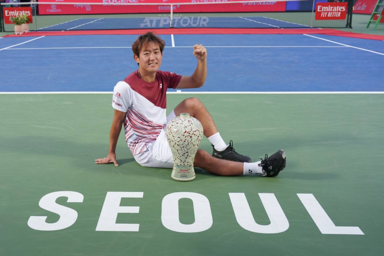 【韓国オープン】西岡良仁が優勝。4年ぶり2度目のツアータイトル