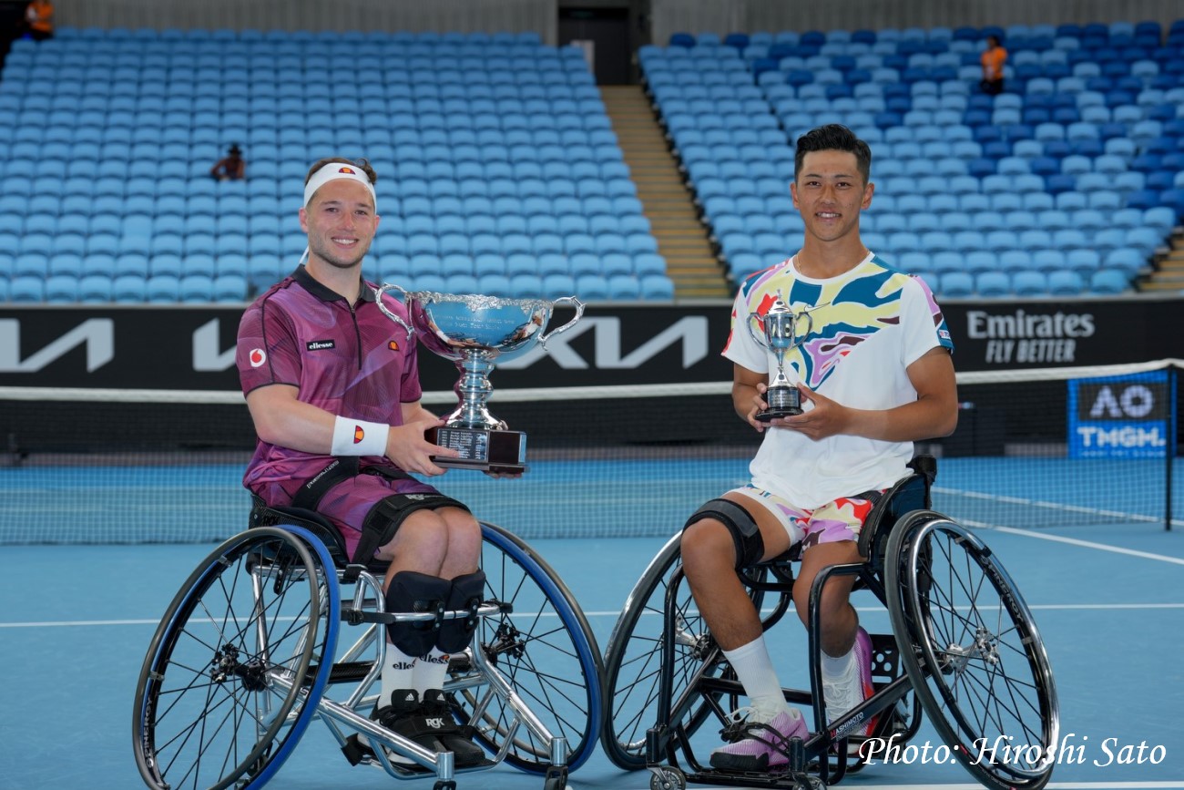 【全豪オープン】車いすテニスの小田凱人は準優勝、四大大会初優勝ならず