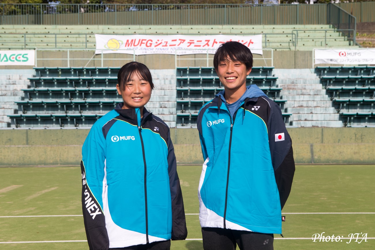 【MUFGジュニア】男子は田畑遼、女子は野口紗枝が優勝