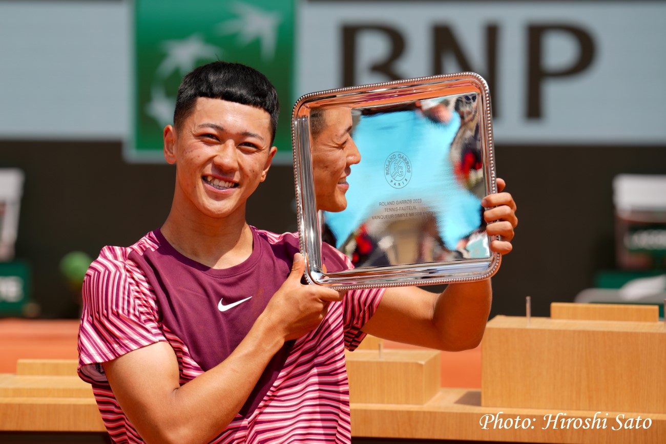 【全仏オープン】17歳小田凱人が最年少で四大大会初優勝