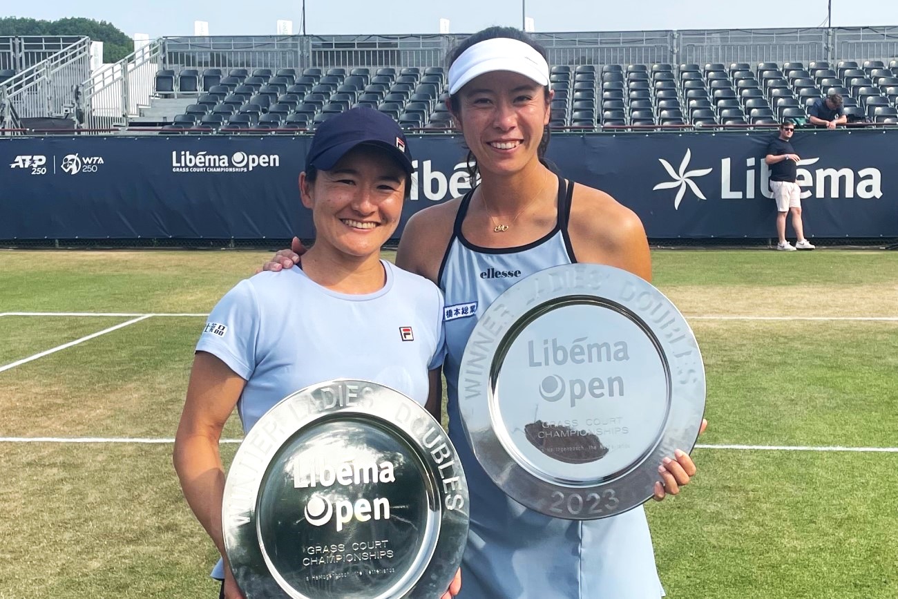 【リベマ・オープン】青山修子／柴原瑛菜組がダブルスで優勝