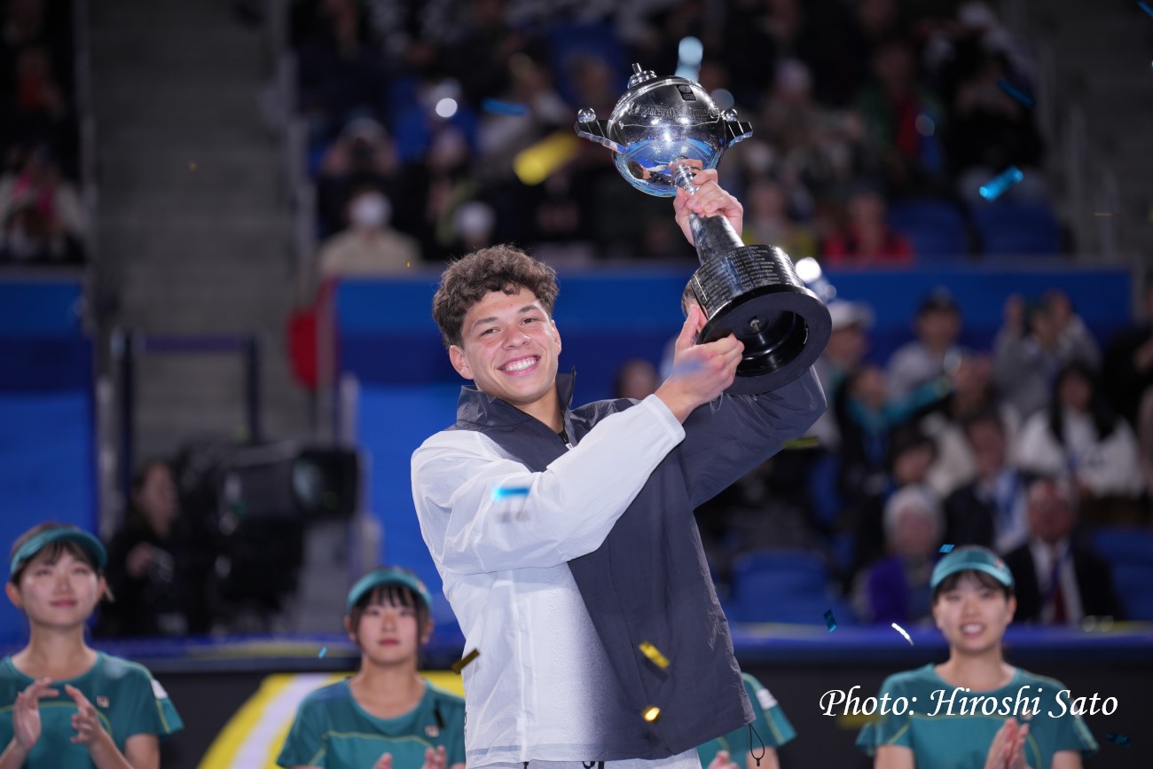 【木下グループJO男子大会】シェルトンがツアー初の決勝進出で初優勝