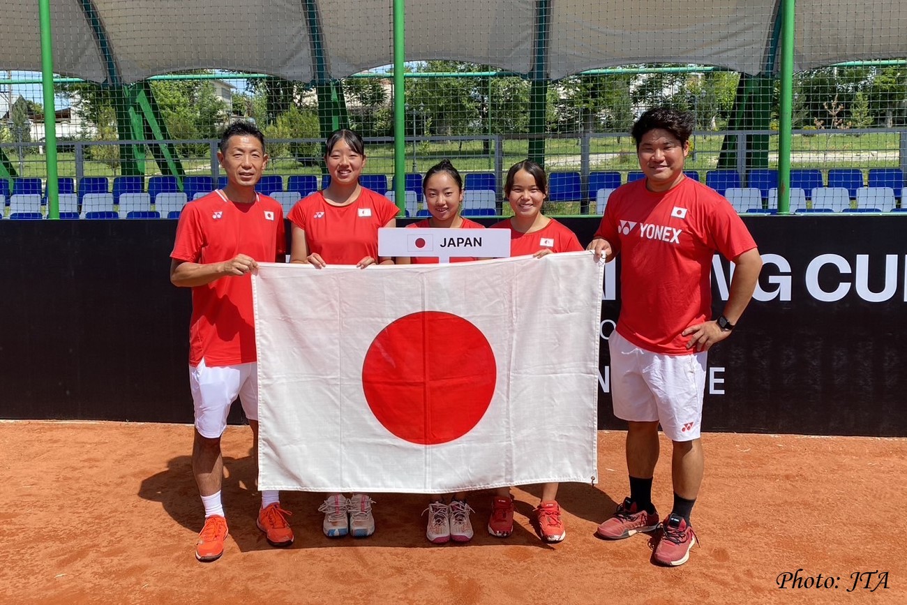 【BJK杯ジュニアAO予選】日本は4位で決勝大会進出