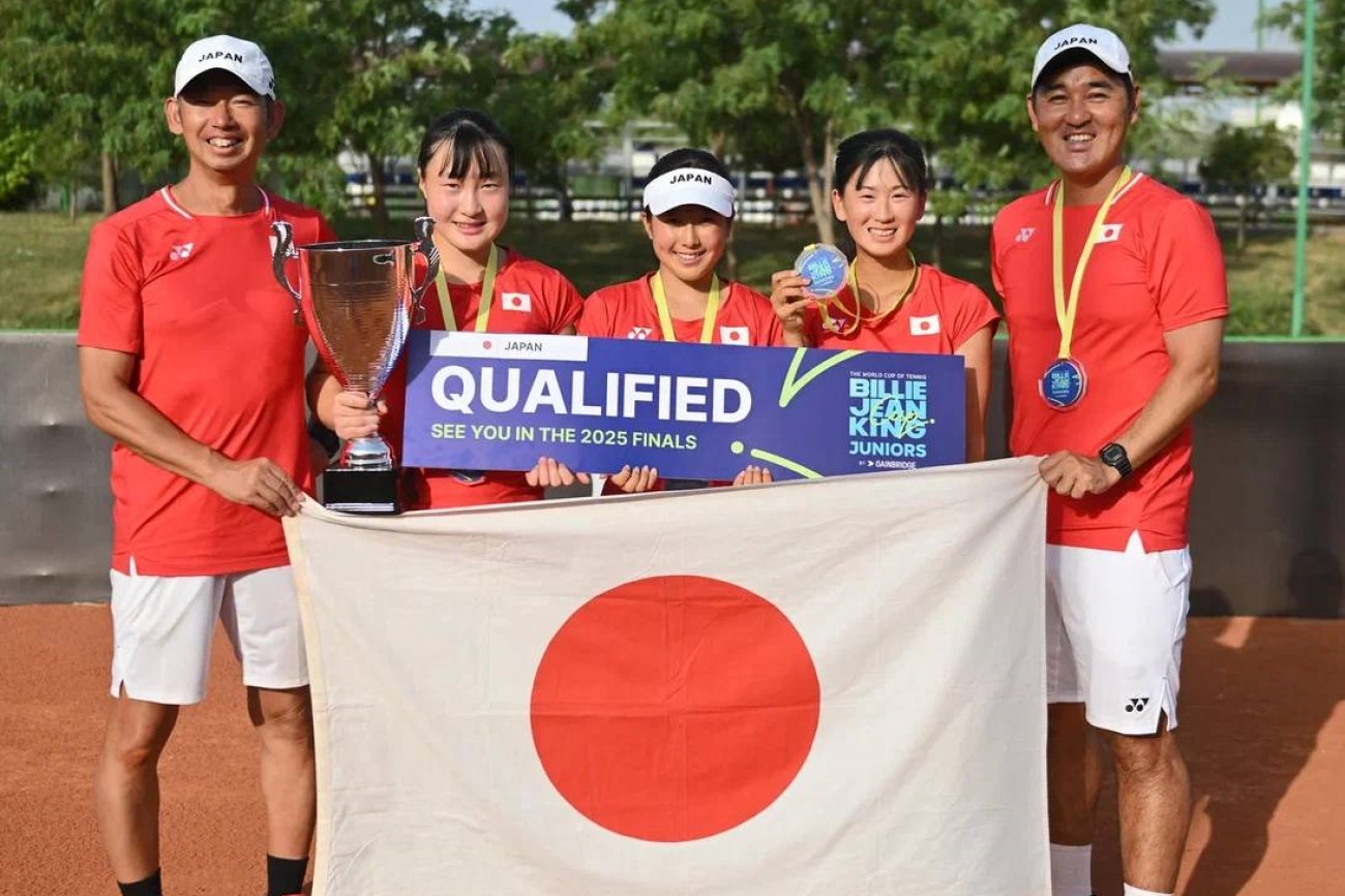 【BJK杯ジュニアAO予選】日本は3位で決勝大会へ