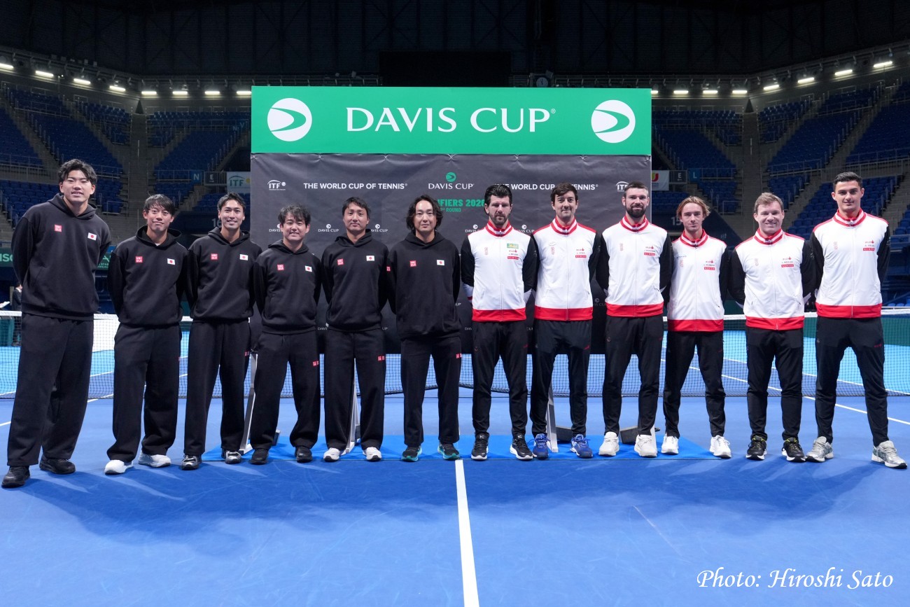 【デビスカップ・オーストリア戦】は2月6日(金)から7日(土)まで