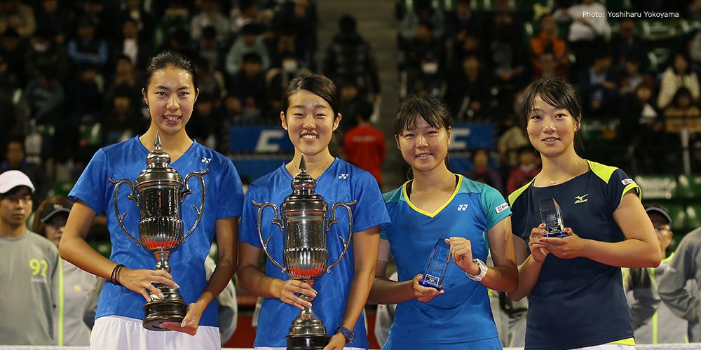 【2017/10/29】森崎可南子／米原実令組が学生ペアとして22年ぶりの優勝