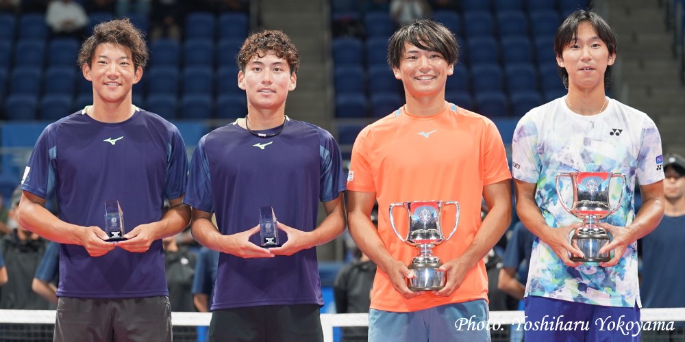 【2023/11/5】男子ダブルスは第2シードの市川泰誠／渡邉聖太組が初優勝