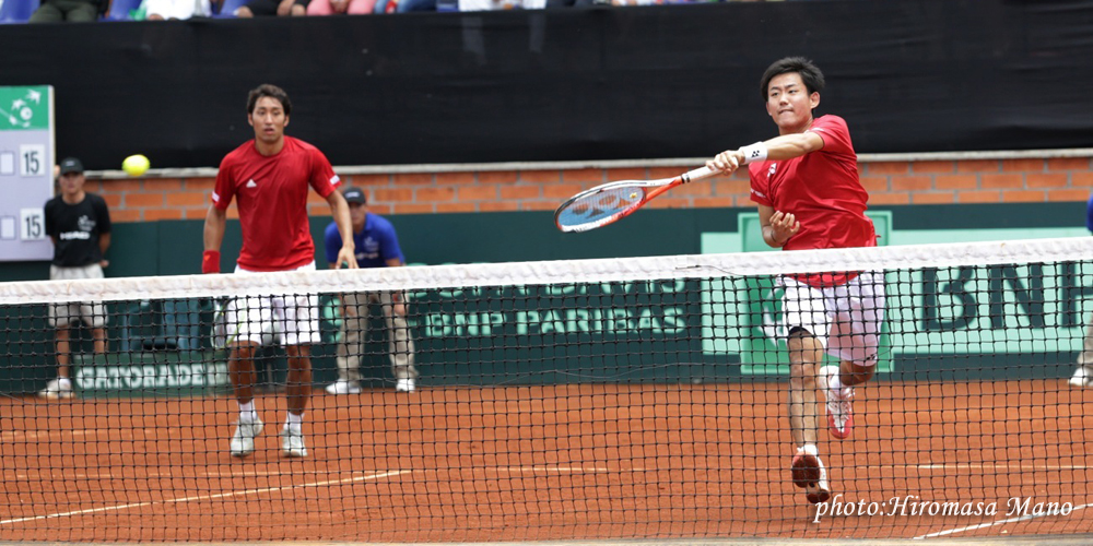【2015/9/19】第２日、日本はダブルスで敗れ１勝２敗