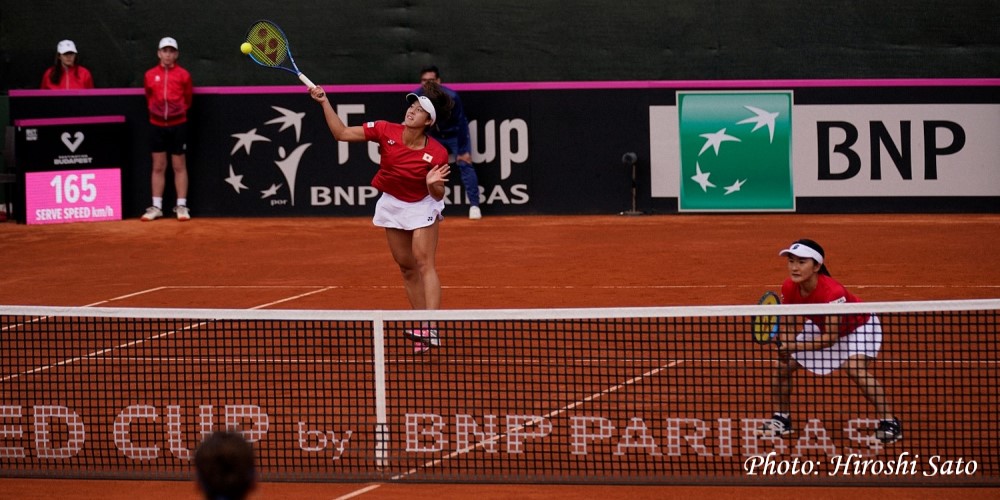 【2020/2/8】最終戦のダブルスで青山修子／柴原瑛菜組が勝利、日本は1勝3敗で対戦を終える