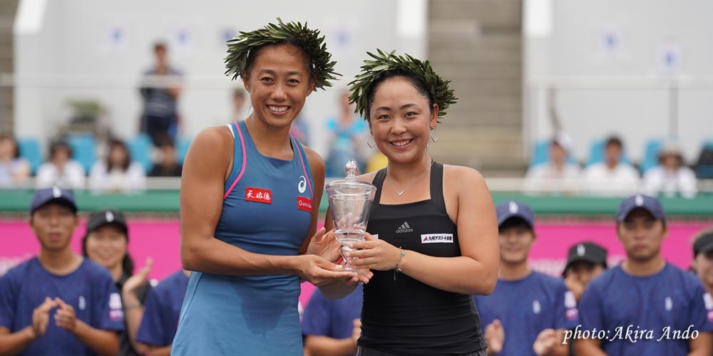 【2018/9/16】ダブルスは穂積絵莉、張帥組が初優勝