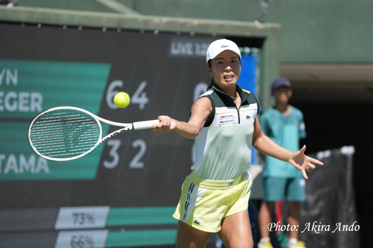 【木下グループJO女子大会】本玉真唯は準決勝でクルーガーに敗れる