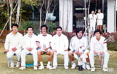 1976年・デビスカップチームメンバー