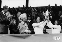 1975年、全英ダブルス優勝